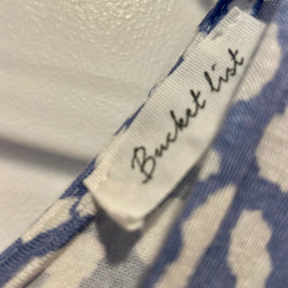 NWOT Bucket List Leopard print fringe top - Picture 4 of 7